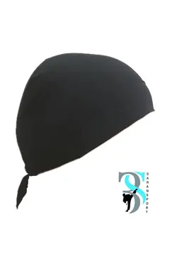 کلاه زیر مقنعه ای بنددار مشکی