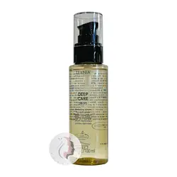 سرم بازسازی کننده موهای آسیب دیده لاکمه مدل DEEP CARE DROPS حجم 100 میل
