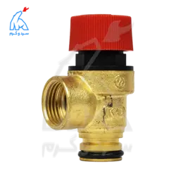 شیر اطمینان فیتینگی برنجی وارداتی