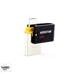 فلش مموری کینگ استار مدل S30 Dual 3 ظرفیت ۶۴ گیگابایت