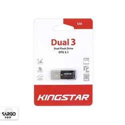 فلش مموری کینگ استار مدل S30 Dual 3 ظرفیت ۶۴ گیگابایت