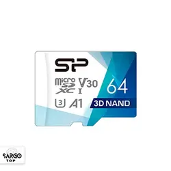 کارت حافظه سیلیکون پاور ۶۴ گیگ Superior Pro microSDXC UHS-1U3 V30