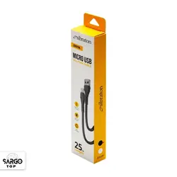کابل USB به microUSB سیبراتون مدل S107A طول 0.25 متر