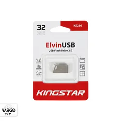 فلش مموری کینگ استار silver مدل KS236 ظرفیت 32 گیگا‌بایت