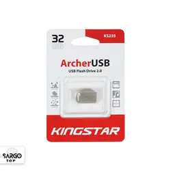 فلش مموری کینگ استار silver مدل KS235 ظرفیت 32 گیگا‌بایت