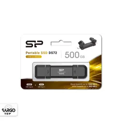 حافظه SSD اکسترنال 500 گیگابایت Silicon Power مدل DS72
