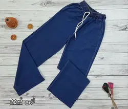 شلوار بگ جین کاغذی