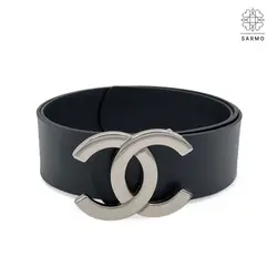 کمربند شنل 5cm نقره ای