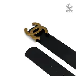 کمربند شنل 5cm طلایی