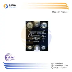 رله الکترونیکی (SSR) تک فاز 100 آمپر SCM0100200 سلدوک فرانسه