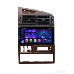 قاب مانیتور فابریک اندروید پژو 405 قدیم طرح چوب سایز 11 اینچ