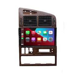 قاب مانیتور فابریک اندروید پژو 405 قدیم طرح چوب سایز 11 اینچ