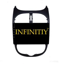 مانیتور اندروید پژو 206 برند اینفینیتی (Infinity) رم 4 حافظه 64