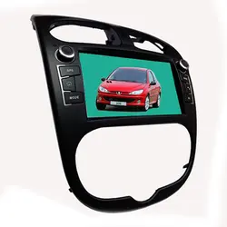 مانیتور فابریک اندروید پژو 206 شرکتی ولوم دار مدل M100