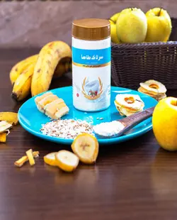 سرلاک سیب و موز