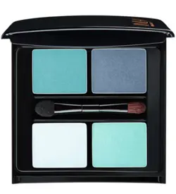 پالت سایه چشم 4 عددی با براش دو سر این لی - شماره 050 سفید آبی