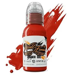 رنگ تاتو فیمس اصلی رنگ MASTER MIKE RED