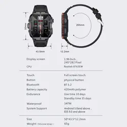 ساعت هوشمند مدل LX301LX301 Smart Watch