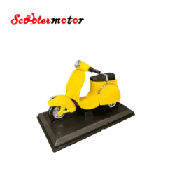 فندک موتوری طرح وسپا رنگ زرد (نایاب)