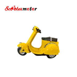 فندک موتوری طرح وسپا رنگ زرد (نایاب)