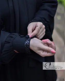 عبا غزل با خرجکار نوار پولک