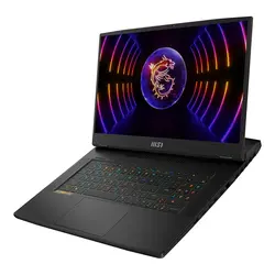 لپ‌تاپ 17.3 اینچی ام اس آی MSI GT77HX13VI i9 13980HX 64GB 4TB SSD 16GB RTX 4090 Mini LED 4k 144Hz