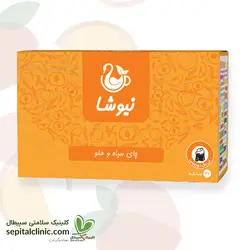 مخلوط چای سیاه و هلو نیوشا (20 عددی)