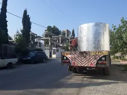سپتیک تانک بتنی بیهوازی4000 لیتری با ایزوگام