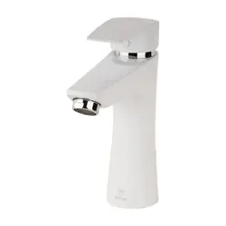 ست سفید کروم شیرآلات آرتین مدل سارا