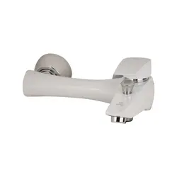 ست سفید کروم شیرآلات آرتین مدل سارا