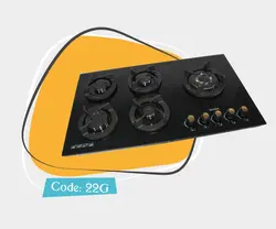 گاز رومیزی شیشه ای آفر مدل G22