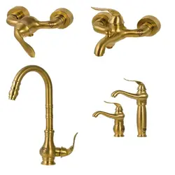 ست طلامات شیرآلات ویچنزا مدل آنتیک