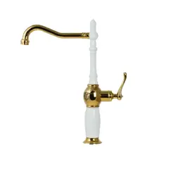 ست سفیدطلایی شیرآلات ویچنزا مدل سزار