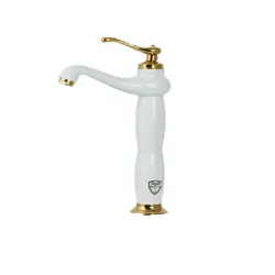 ست سفیدطلایی شیرآلات ویچنزا مدل سزار