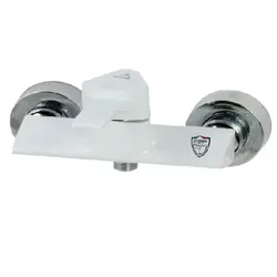 ست سفیدکروم شیرآلات ویچنزا مدل برمودا