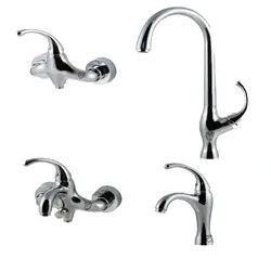 ست کروم شیرآلات ویچنزا مدل فابیا