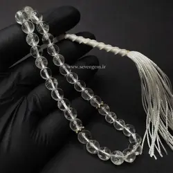 تسبیح کریستال کوآرتز 33 دانه