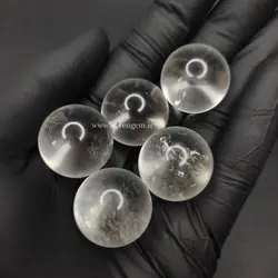 گوی فوق شفاف کریستال کوارتز (کد40)