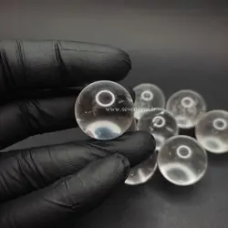 گوی فوق شفاف کریستال کوارتز (کد40)