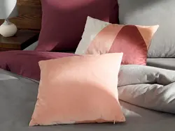 بالش تزئینی تکه دوزی سایز 45×45 سه رنگ انگلیش هوم