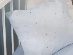 روبالشی نوزاد35×45 نخی Mini Astro – آبی انگلیش هوم