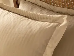 روبالشی ست دو عددی کریستال ابریشمی سایز 50×70 رنگ طلایی انگلیش هوم