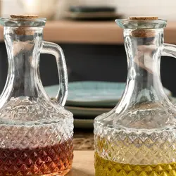 ست 2عددی متوسط سرکه و روغن اولیووی مادام کوکو