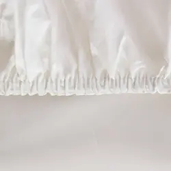 ملحفه روتختی یک نفره 100×200 پنبه ای دورکش – کرم مادام کوکو