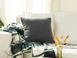 روبالشی Colline Pillow Case 43×43 – قرمز / خاکستری انگلیش هوم
