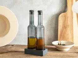 بطری روغن گرتا گلس 2 بسته – سرکه 250 میلی لیتر آنتراسیت انگلیش هوم