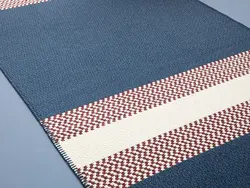 گلیم بافته شده اسپارکس 120×180 سانتی متر آبی سرمه ای انگلیش هوم
