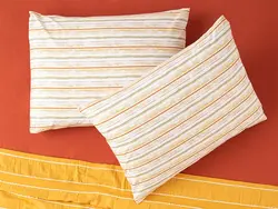 روبالشی 2 بسته پنبه ای Soleil Aquarelle 50×70 سانتی متر زعفرانی – زرد انگلیش هوم
