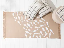 گلیم بافته شده ماهی کوچولو 120×180 سانتی متربژ انگلیش هوم