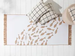 گلیم بافته شده ماهی کوچولو 120×180 سانتی متربژ انگلیش هوم